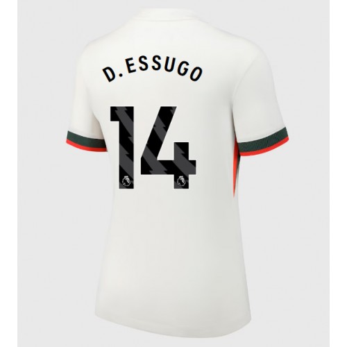 Maglia Calcio Chelsea Dario Essugo #14 Seconda Divisa Donna 2025-26 Manica Corta